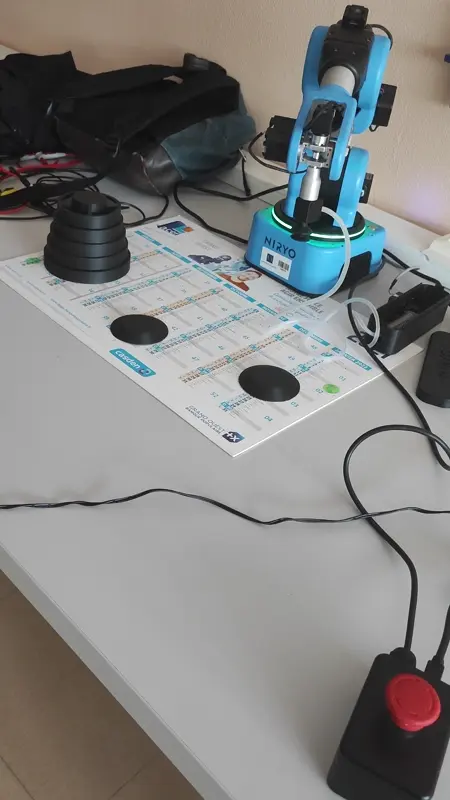 Image extraite de la vidéo du projet de tour de Hanoï